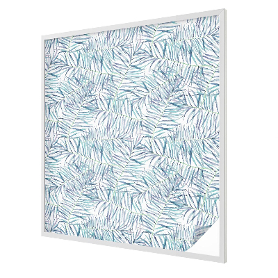 Samolepicí protisluneční fólie na okna Botanický vzor