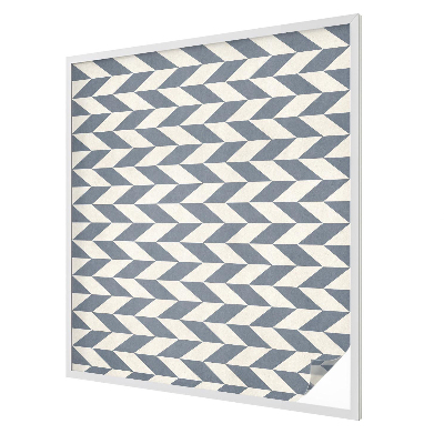 Dekorativní mléčná fólie na sklo Geometrická iluze