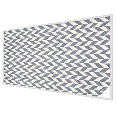 Dekorativní mléčná fólie na sklo Geometrická iluze