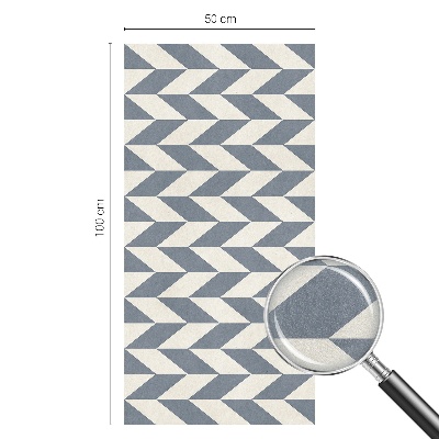 Dekorativní mléčná fólie na sklo Geometrická iluze