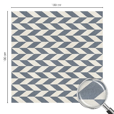 Dekorativní mléčná fólie na sklo Geometrická iluze