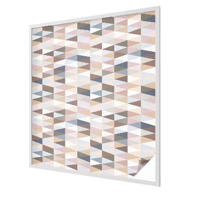 Samolepicí protisluneční fólie na okna Pastelová symetrie