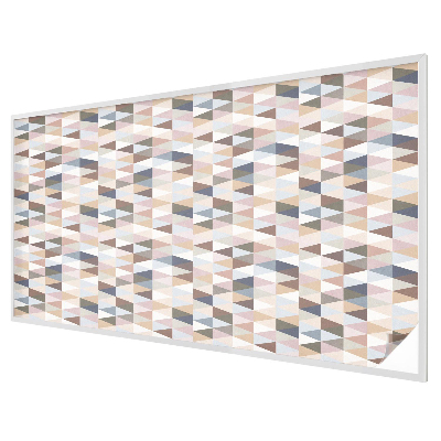 Samolepicí protisluneční fólie na okna Pastelová symetrie