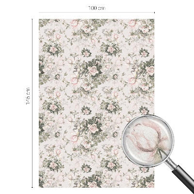 Zatmavovací fólie na okna Květinová krása