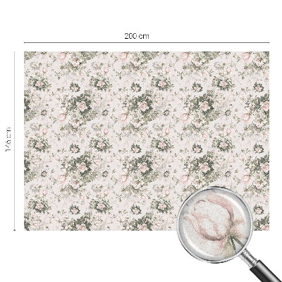 Zatmavovací fólie na okna Květinová krása