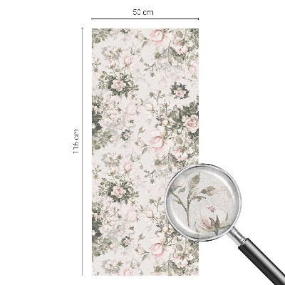 Zatmavovací fólie na okna Květinová krása