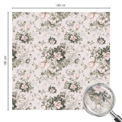 Zatmavovací fólie na okna Květinová krása