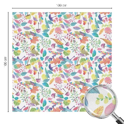 Samolepicí protisluneční fólie na okna Barevné složení