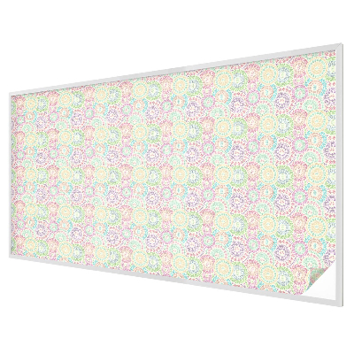 Samolepicí fólie na okna vitráž Barevné mandaly