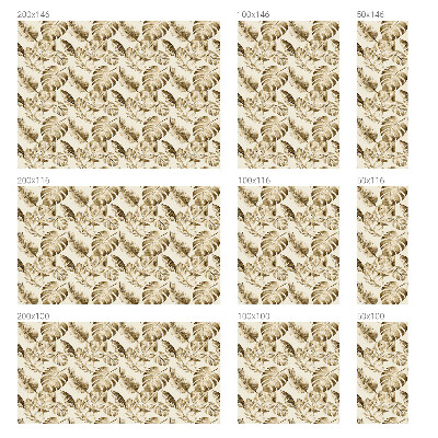 Samolepicí fólie na okna vitráž Tropické rostliny