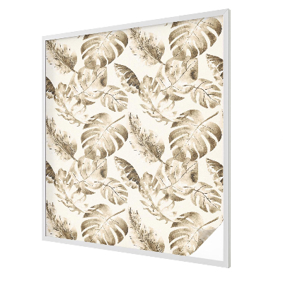 Samolepicí fólie na okna vitráž Tropické rostliny