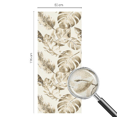 Samolepicí fólie na okna vitráž Tropické rostliny