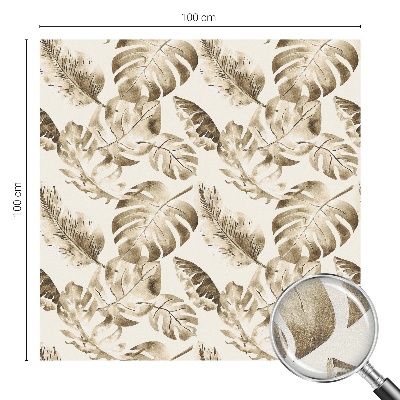 Samolepicí fólie na okna vitráž Tropické rostliny