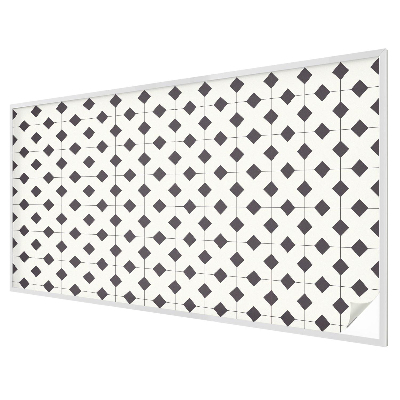 Zatmavovací fólie na okna Černé a bílé diamanty