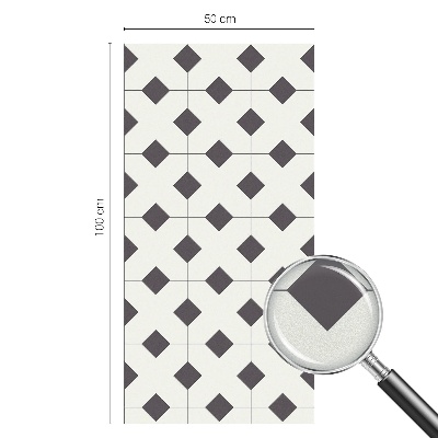 Zatmavovací fólie na okna Černé a bílé diamanty