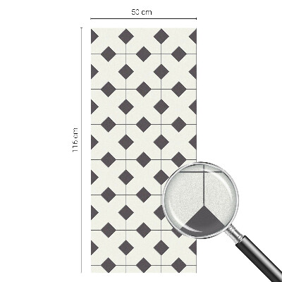 Zatmavovací fólie na okna Černé a bílé diamanty