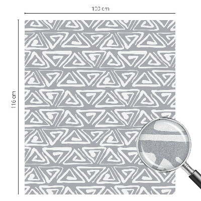 Samolepicí fólie na okna vitráž Geometrický minimalismus