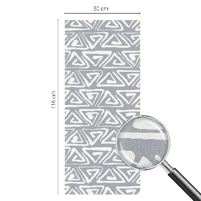 Samolepicí fólie na okna vitráž Geometrický minimalismus