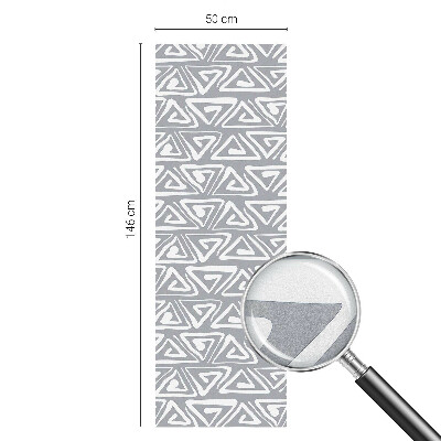 Samolepicí fólie na okna vitráž Geometrický minimalismus