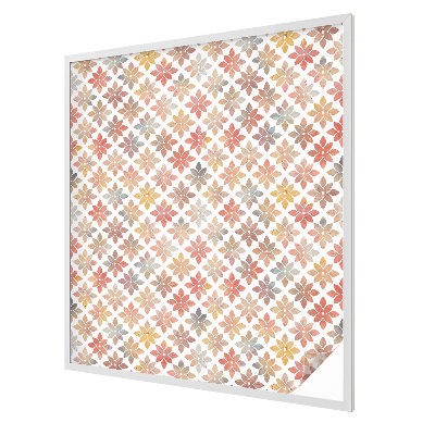 Samolepicí protisluneční fólie na okna Květinová krása