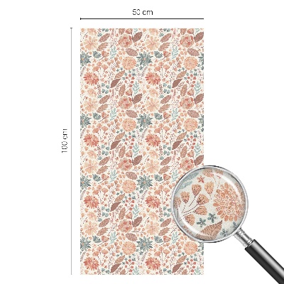 Zatmavovací fólie na okna Květinové aranžmá