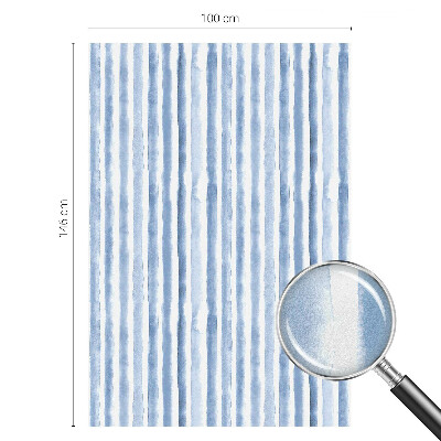 Samolepicí protisluneční fólie na okna Modré pruhy