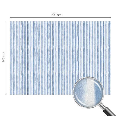 Samolepicí protisluneční fólie na okna Modré pruhy