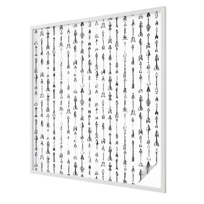 Zatmavovací fólie na okna Geometrické šipky