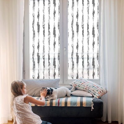 Samolepicí protisluneční fólie na okna Abstraktní linie