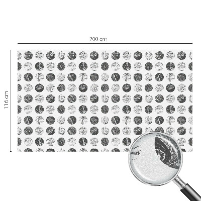 Dekorativní mléčná fólie na sklo Mramorová elegance