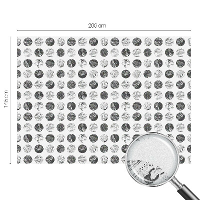 Dekorativní mléčná fólie na sklo Mramorová elegance