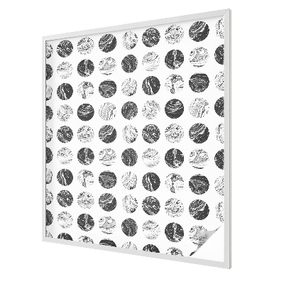 Dekorativní mléčná fólie na sklo Mramorová elegance