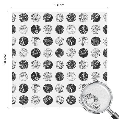 Dekorativní mléčná fólie na sklo Mramorová elegance