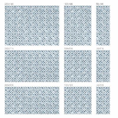 Samolepicí fólie na okna vitráž Květinový ornament