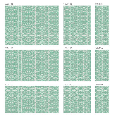 Samolepicí protisluneční fólie na okna Harmonická struktura