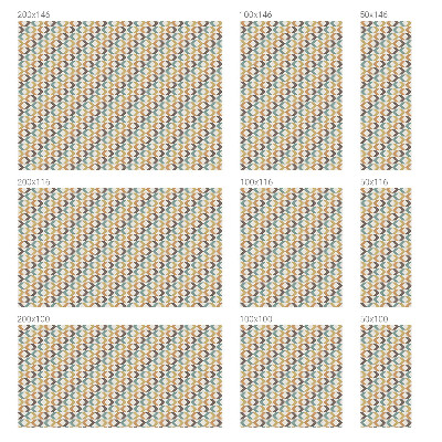 Dekorativní mléčná fólie na sklo Geometrické kosočtverce