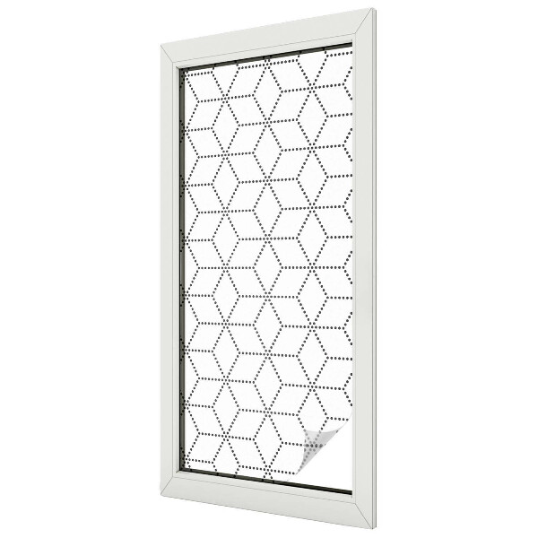 Zatmavovací fólie na okna Tečkované kosočtverce