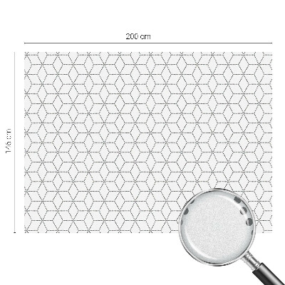 Zatmavovací fólie na okna Tečkované kosočtverce