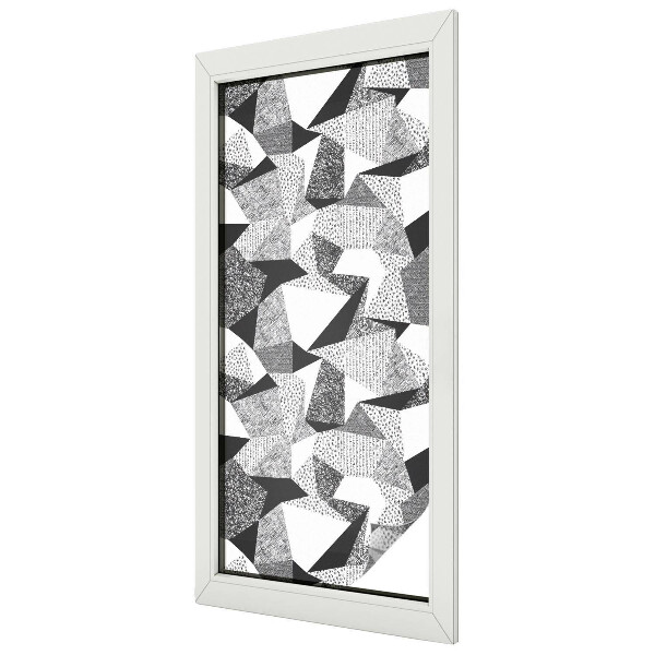 Samolepicí fólie na okna vitráž Geometrické obrazce