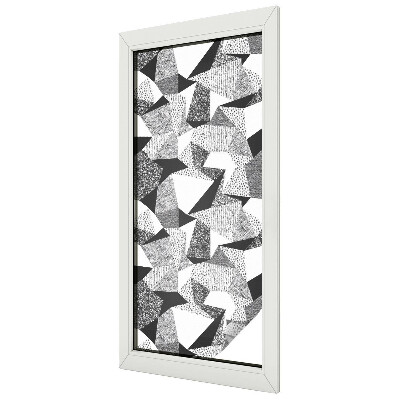 Samolepicí fólie na okna vitráž Geometrické obrazce