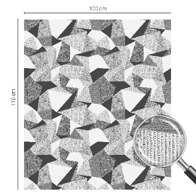 Samolepicí fólie na okna vitráž Geometrické obrazce