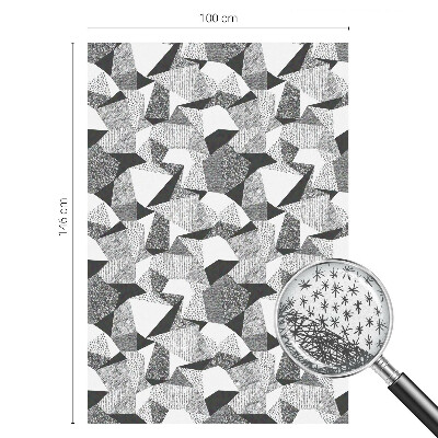 Samolepicí fólie na okna vitráž Geometrické obrazce