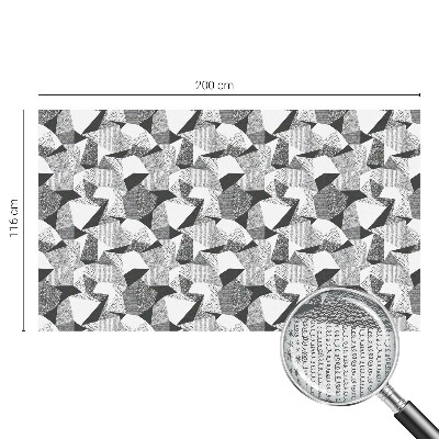 Samolepicí fólie na okna vitráž Geometrické obrazce