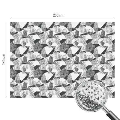 Samolepicí fólie na okna vitráž Geometrické obrazce