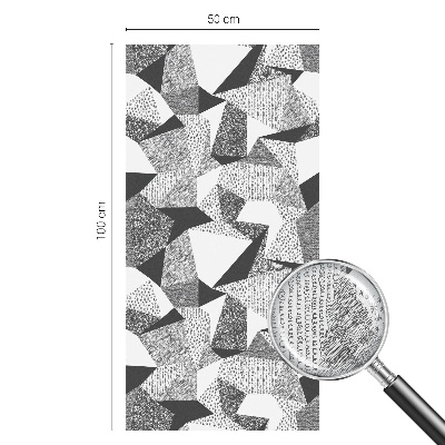 Samolepicí fólie na okna vitráž Geometrické obrazce