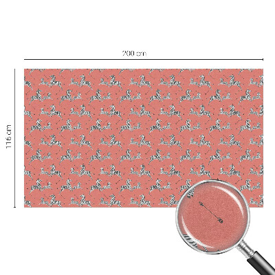 Samolepicí protisluneční fólie na okna Zebrí motiv