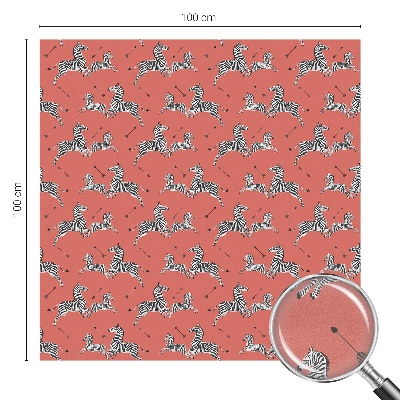 Samolepicí protisluneční fólie na okna Zebrí motiv