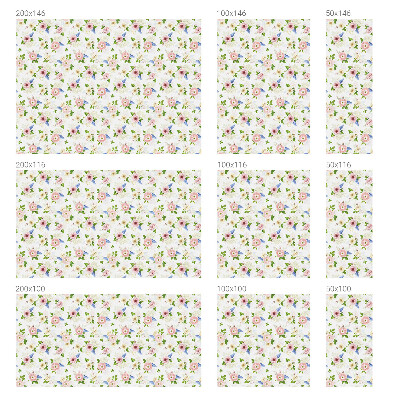 Samolepicí protisluneční fólie na okna Květinový vzor