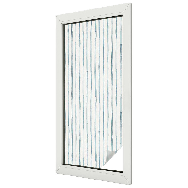 Samolepicí fólie na okna vitráž Svislé pruhy