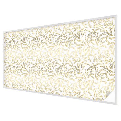 Samolepicí protisluneční fólie na okna Rostlinný vzor